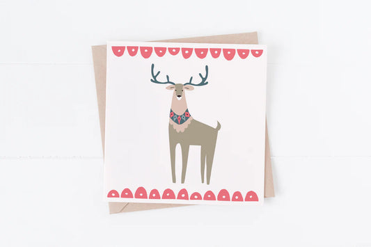 Christmas Deer Card