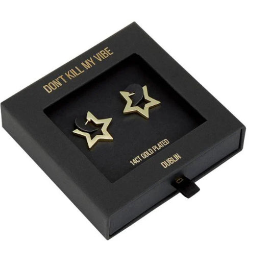 Not Yer Average Star Hoop Earrings by Don’t Kill My Vibe.