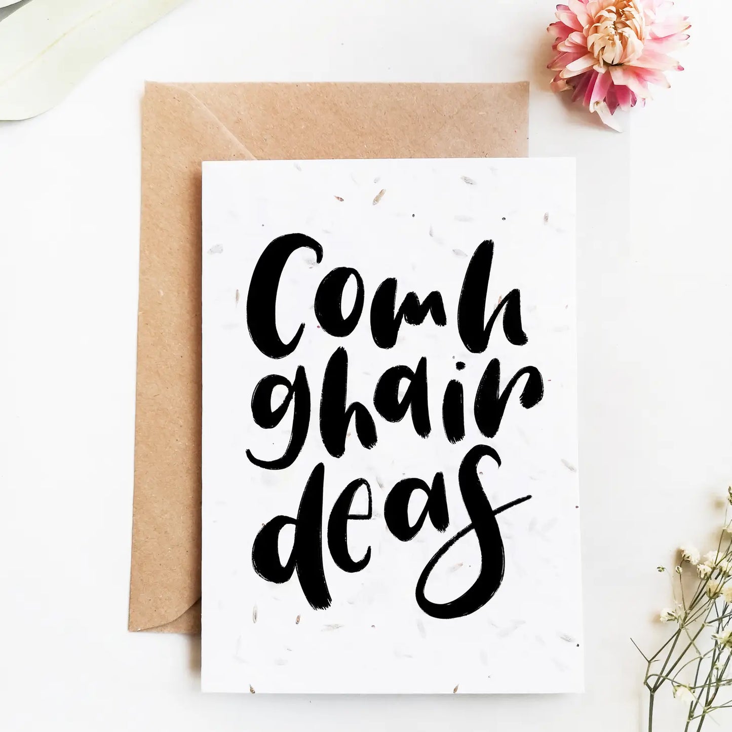 Comhghairdeas | Irish Congratulations Plantable Card