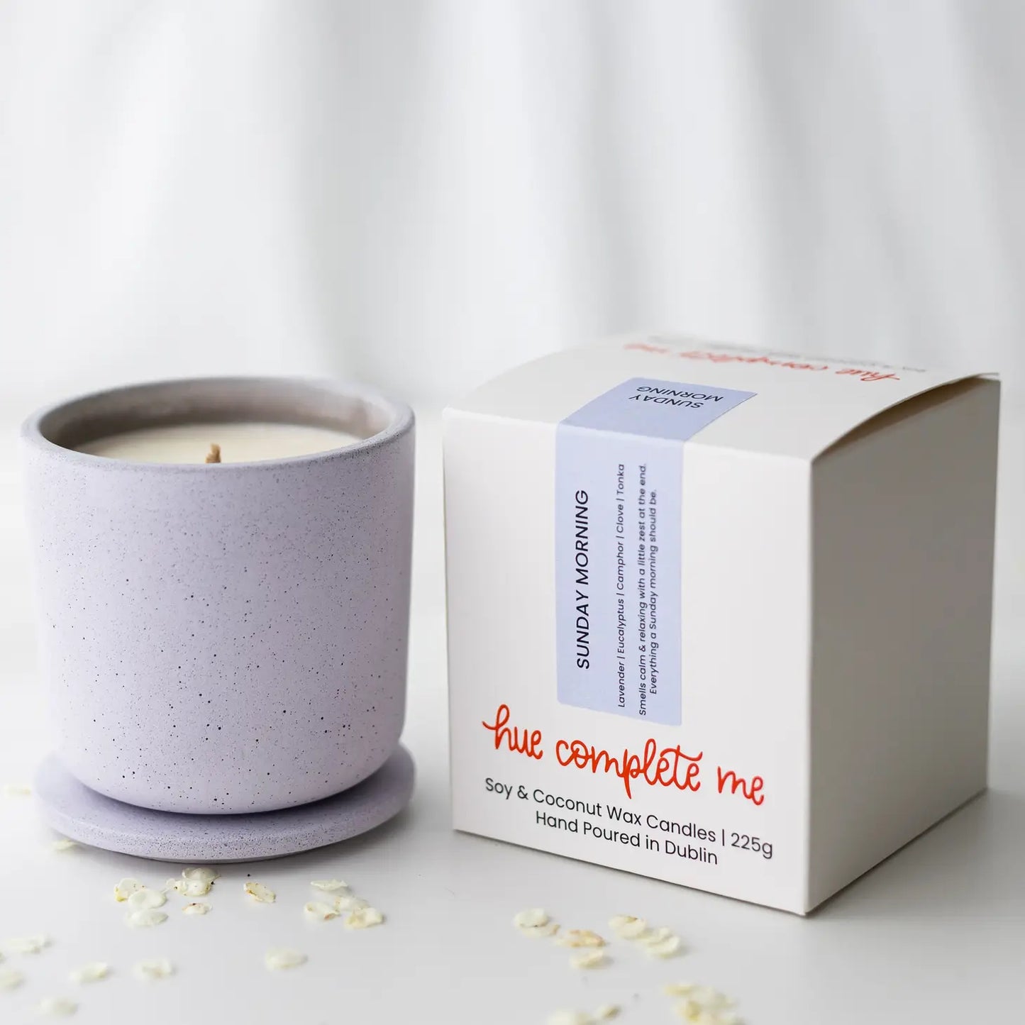 Sunday Morning Jesmonite Jar Candle