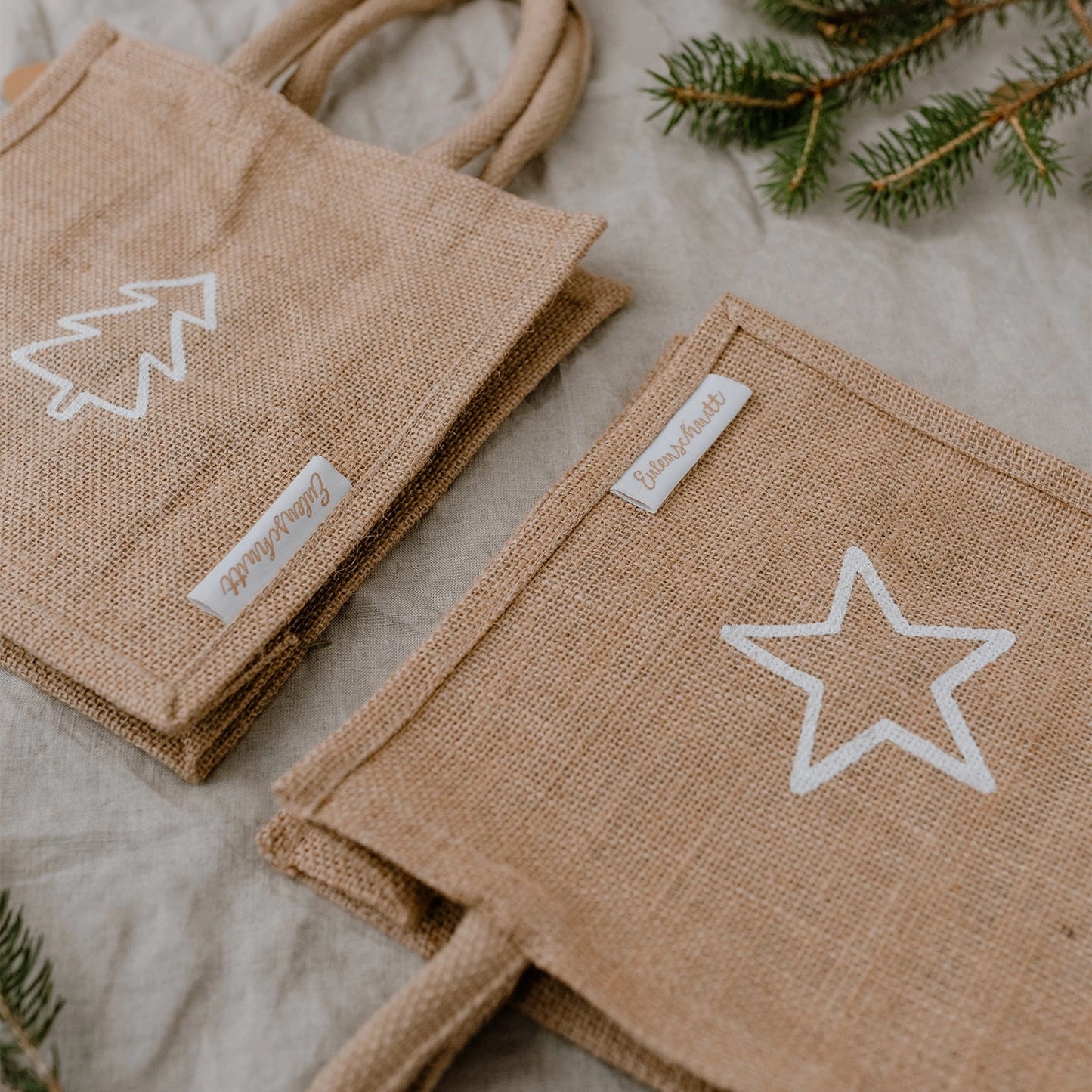 Star Jute Gift Bag