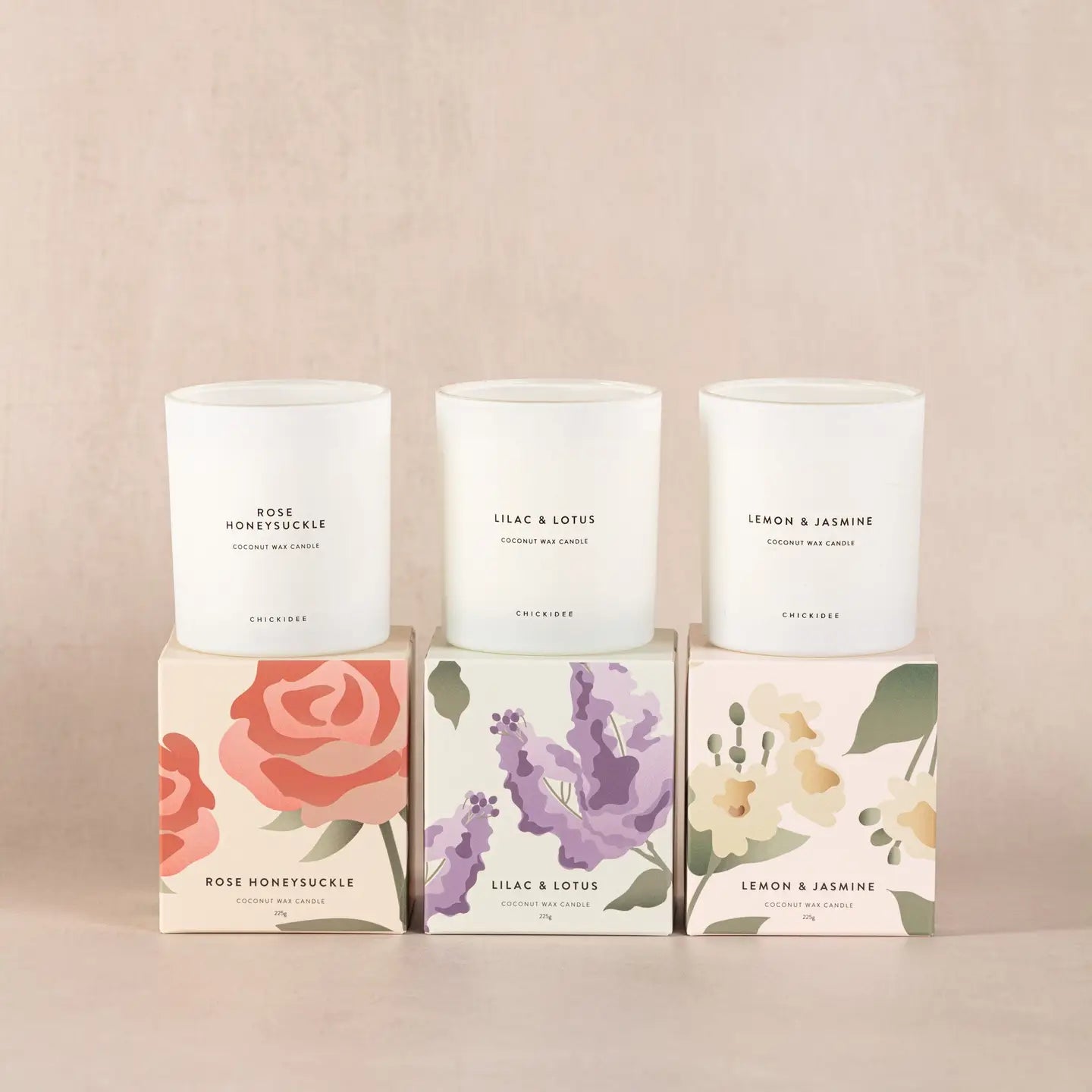 Rose Honeysuckle Bloom Candle