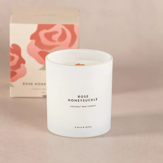 Rose Honeysuckle Bloom Candle