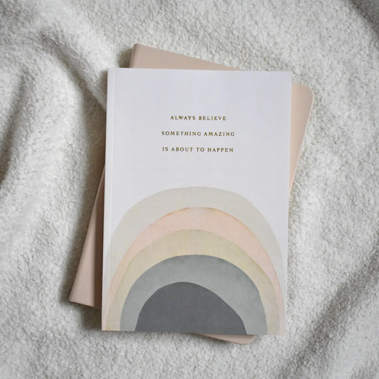 Rainbow Gold Foiled Notebook