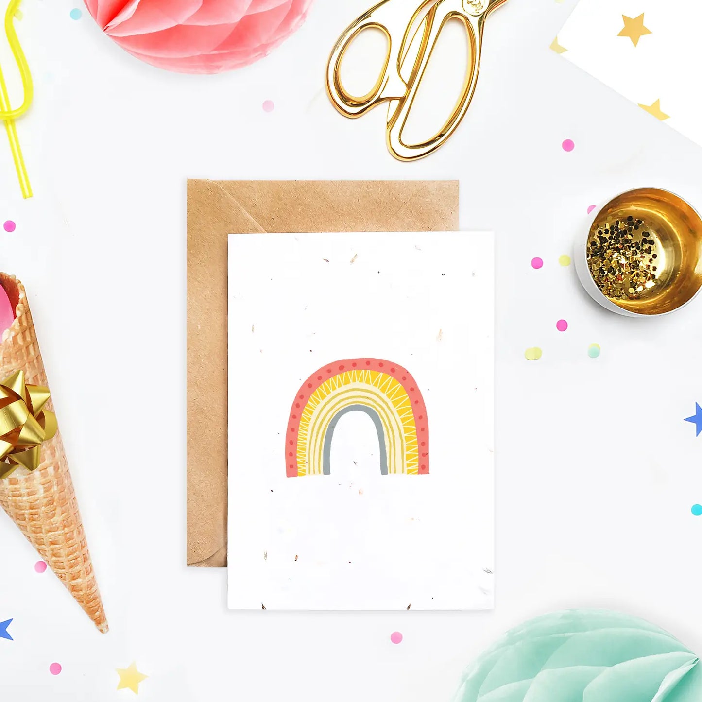 Rainbow Plantable Greeting Card