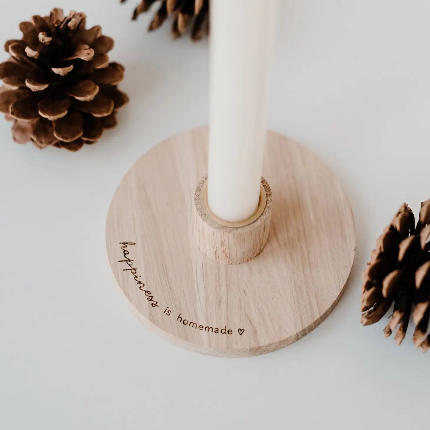 Happiness Candlestick Holder