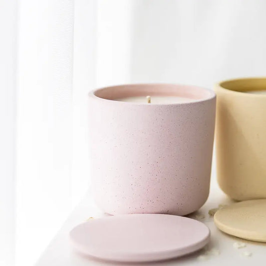 Secret Garden Jesmonite Jar Candle